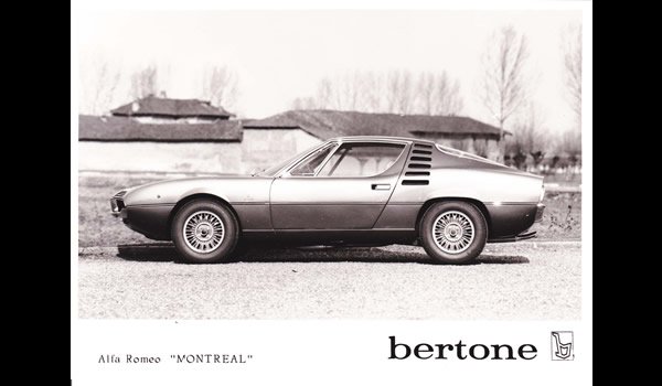 Alfa Romeo Montreal Bertone 1971 - 1974 lateral